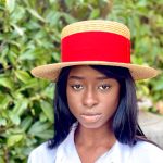 canotier femme