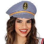 casquette capitaine bateau