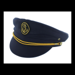 casquette capitaine bateau