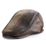 casquette cuir homme