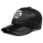 casquette cuir homme