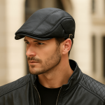 casquette cuir homme