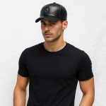 casquette cuir homme