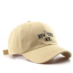 casquette ny beige