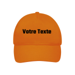 casquette orange