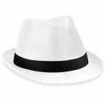 chapeau blanc