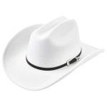 chapeau blanc