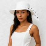 chapeau blanc
