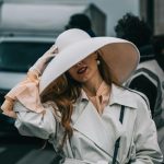 chapeau blanc femme