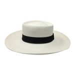 chapeau blanc femme