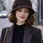 chapeau cloche femme