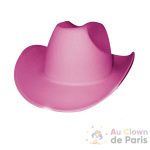 chapeau cowboy rose