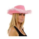 chapeau cowboy rose