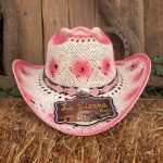 chapeau cowboy rose