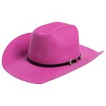 chapeau cowboy rose