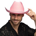 chapeau cowboy rose