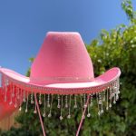chapeau cowboy rose