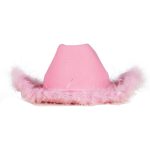 chapeau cowboy rose