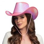 chapeau cowboy rose
