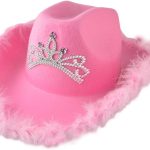 chapeau cowboy rose