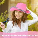 chapeau cowboy rose