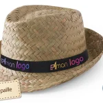 chapeau de paille personnalisé