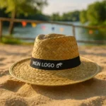 chapeau de paille publicitaire