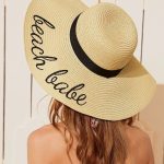 chapeau de plage femme