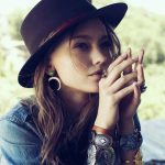 chapeau feutre femme