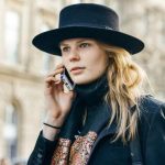 chapeau feutre femme