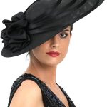 chapeau noir femme