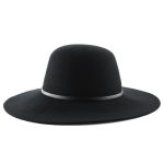 chapeau noir femme