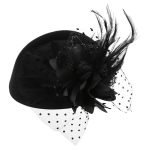 chapeau noir femme
