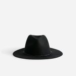 chapeau noir femme