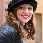 chapeau noir femme
