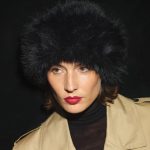 chapeau noir femme