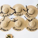 chapeau paille personnalisé