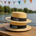 chapeau paille personnalisé